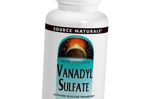 Ванадий сульфат Vanadyl Sulfate Source Naturals 100таб (36355022)