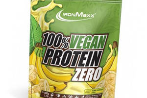 Веган Протеин 100 % Vegan Protein Zero IronMaxx 500г Банан (29083016)
