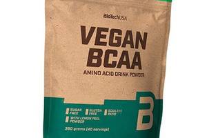 ВСАА для веганов Vegan BCAA BioTech (USA) 360г Персиковый ледяной чай (28084015)