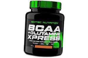 ВСАА с Глютамином и Таурином BCAA+Glutamine Xpress Scitec Nutrition 600г Фруктовая жвачка (28087008)