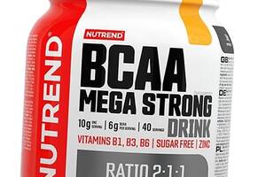 ВСАА с Глютамином и Витаминами BCAA Mega Strong Drink Nutrend 400г Смородина (28119013)