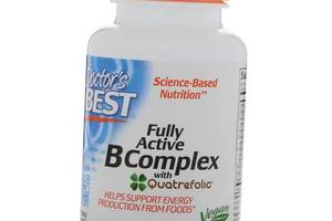 Високоактивний комплекс Вітамінів групи Fully Active B Complex Doctor's Best 30вегкапс (36327039)
