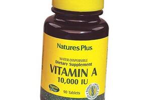 Витамин А Vitamin A 10000 Nature's Plus 90таб (36375126)