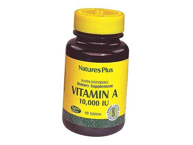 Витамин А Vitamin A 10000 Nature's Plus 90таб (36375126)