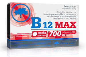 Витамин B для спорта Olimp Nutrition B12 Max 60 Tabs