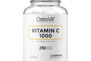 Витамин C для спорта OstroVit Vitamin C 1000 250 Caps