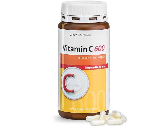 Витамин C Sanct Bernhard Vitamin C 600 Supra 180 Caps