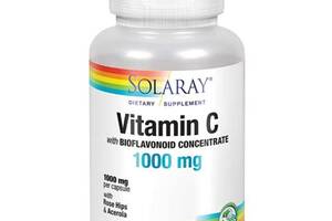 Витамин C Solaray Vitamin C + Bioflavonoids 500 mg 100 Caps SOR04432