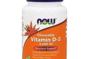 Витамин D-3 Now Vitamin D-3 5000 IU 120 chewables