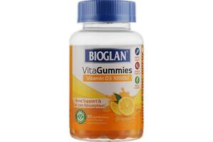 Витамин D Bioglan VitaGummies Vitamin D3 1000 IU 60 Gummies Lemon