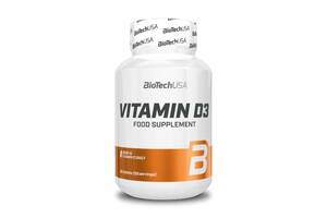 Витамин D для спорта BioTechUSA Vitamin D3 120 Tabs