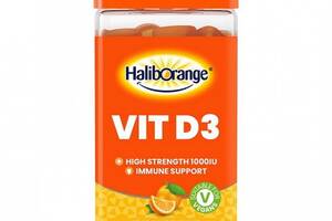 Витамин D Haliborange Adult Vitamin D3 45 Gummies Orange