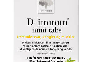 Витамин D New Nordic D-immun mini 90 Tabs