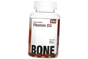 Витамин Д3 для костей Vitamin D3 Bone T-RQ 60таб Персик-манго-клубника (36535003)