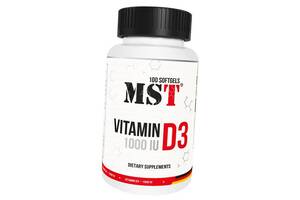 Витамин Д3 MST Vitamin D3 1000 100 капс (36288028)