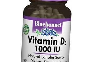 Витамин Д3 Vitamin D3 1000 Caps Bluebonnet Nutrition 90вегкапс (36393006)