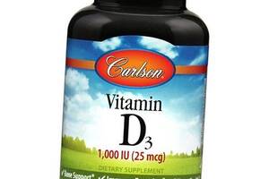 Витамин Д3 Vitamin D3 1000 Carlson Labs 250гелкапс (36353085)