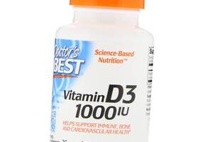 Витамин Д3 Vitamin D3 1000 Doctor's Best 180гелкапс (36327013)