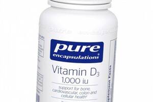 Вітамін Д3, Vitamin D3 1000, Pure Encapsulations 250капс (36361062)