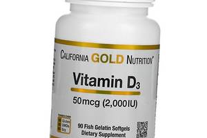 Витамин Д3 Vitamin D3 2000 California Gold Nutrition 360гелкапс (36427010)