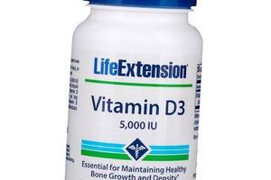 Витамин Д3 Vitamin D3 5000 Life Extension 60гелкапс (36346053)