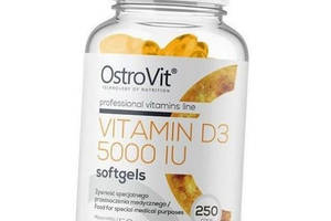 Витамин Д3 Vitamin D3 5000 Ostrovit 250гелкапс (36250037)