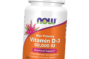 Витамин Д3 высокоактивный Vitamin D-3 50000 Now Foods 50гелкапс (36128429)