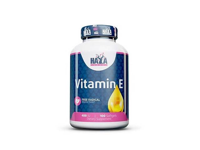 Витамин E Haya Labs Vitamin E 400 IU Mixed Tocopherols 60 Caps