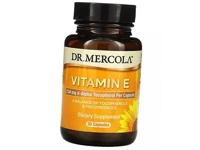 Витамин Е Смесь токоферолов Vitamin E Dr. Mercola 30капс (36387027)