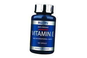 Витамин Е Vitamin E Scitec Essentials 100капс (36170020)