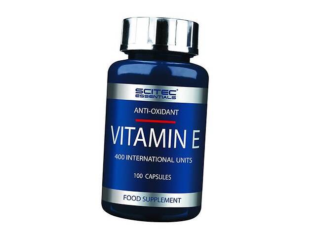 Витамин Е Vitamin E Scitec Essentials 100капс (36170020)