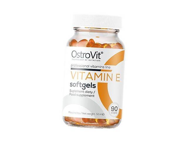 Витамин Е Vitamin E Soft Ostrovit 90капс (36250041)