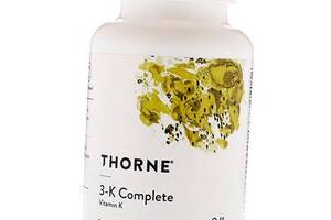 Вітамін К, 3-K Complete, Thorne Research 60капс (36357085)