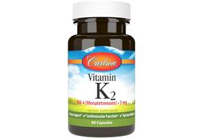 Витамин K Carlson Labs Vitamin K2 5 mg 60 Soft Gels