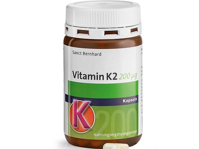 Витамин K Sanct Bernhard Vitamin K2 (MK-7) 200 mcg 120 Caps