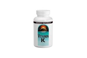 Витамин K Source Naturals Vitamine K 500 mcg 200 Tabs