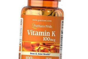 Витамин К Vitamin K 100 Puritan's Pride 100таб (36367071)