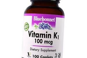 Витамин К1 Vitamin K1 Bluebonnet Nutrition 100каплет (36393083)