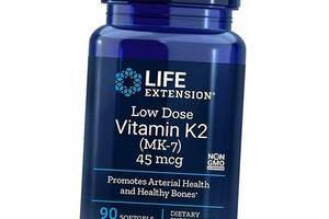 Витамин К2 Менахинон-7 Low Dose Vitamin K2 Life Extension 90гелкапс (36346071)