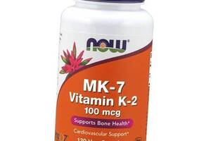 Вітамін К2 у формі MK-7, MK-7 Vitamin K-2 100, Now Foods 120вегкапс (36128079)