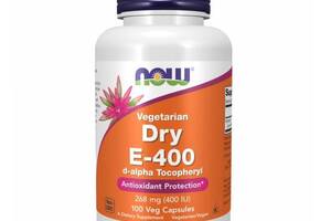 Витамин Now Foods DRY E-400 100 vcaps (1086-2022-10-2314)