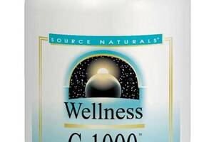 Витамин С-1000, Wellness, Source Naturals, 100 таблеток