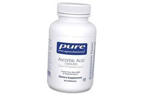 Витамин С Аскорбиновая кислота Ascorbic Acid Pure Encapsulations 90капс (36361055)