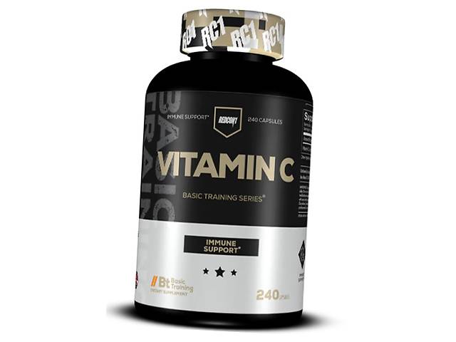 Витамин С Аскорбиновая кислота Vitamin C 1000 Redcon1 240капс (36337002)