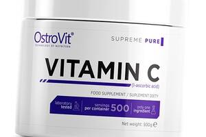 Витамин С порошок Ostrovit Vitamin C Powder 500 г Без вкуса (36250011)