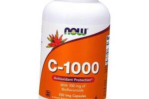 Витамин С с Биофлавоноидами C-1000 Now Foods 250вегкапс (36128139)