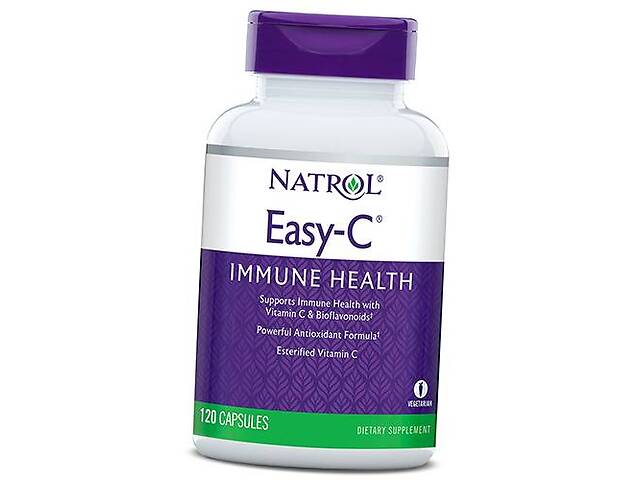 Витамин С с Биофлавоноидами Easy-C Immune Health Caps Natrol 120капс (36358061)