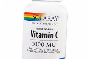 Витамин С с двухфазовым высвобождением Two Stage Time Release Vitamin C 1000 Solaray 100таб (36411071)