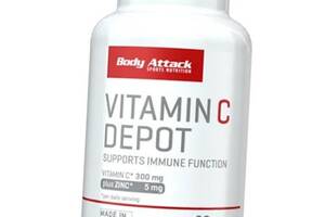 Витамин С с цинком Body Attack Vitamin C Depot 90 капс (36251005)