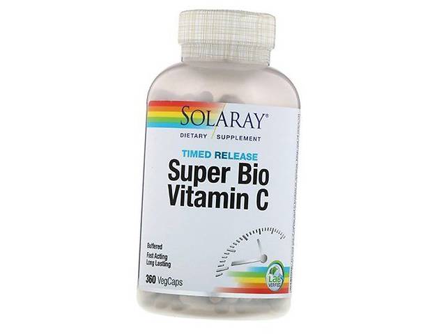 Витамин С Super Bio Vitamin C Solaray 360вегкапс (36411046)